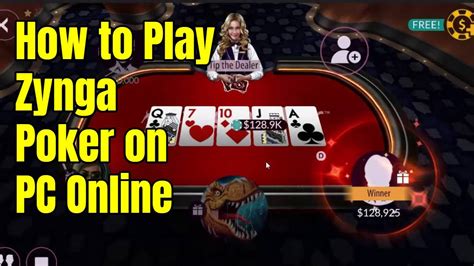 how to play zynga poker rules